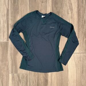 Columbia Teal Long Sleeve Shirt